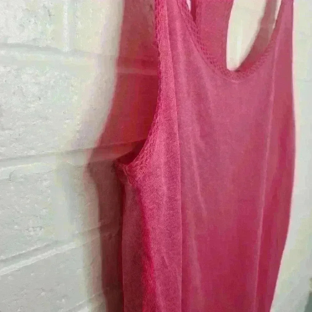 Under armour women's pink racerback tank top size small - Picture 4 of 7